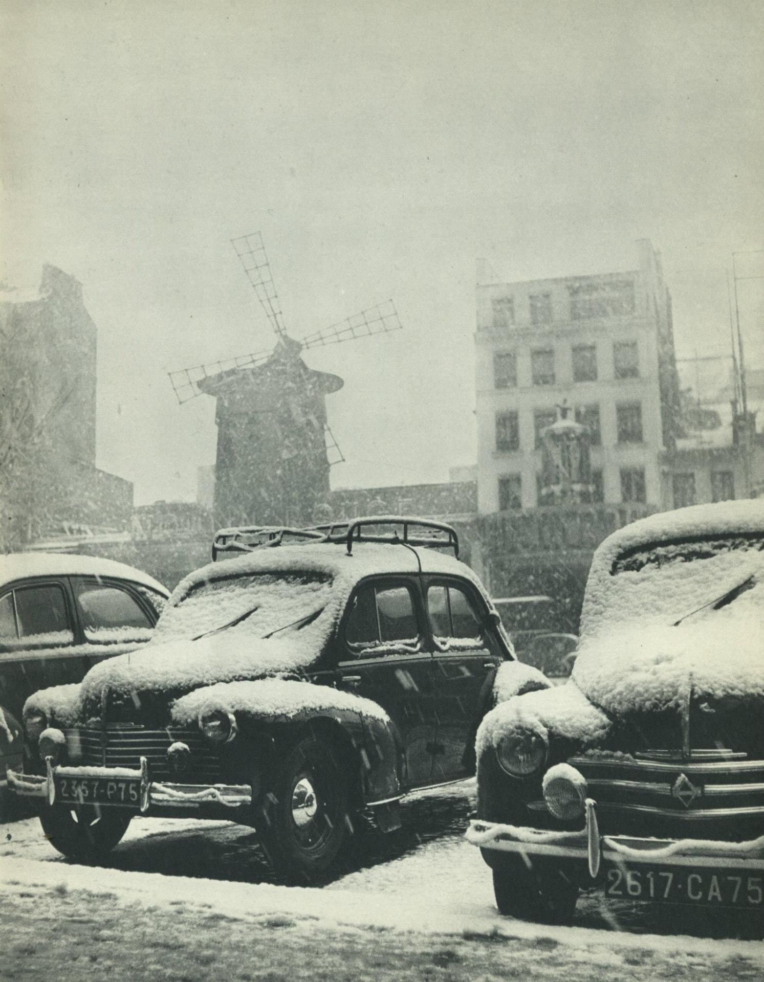 Paris sous la neige, 1960